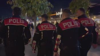 Bursa'da yılbaşı öncesi 300 polisin katılımıyla denetim yapıldı
