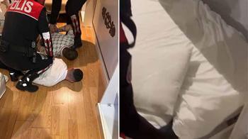 Beşiktaş’ta otel odasına baskın; yatağın altından kalaşnikof çıktı