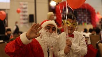 Lösemili çocuklar için yılbaşı etkinliği
