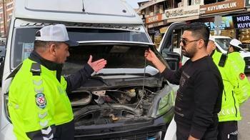 28 sürücüye toplam 116 bin 976 lira ceza kesildi