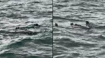 Karaburun açıklarında insansız hava aracı olduğu düşünülen cisim bulundu