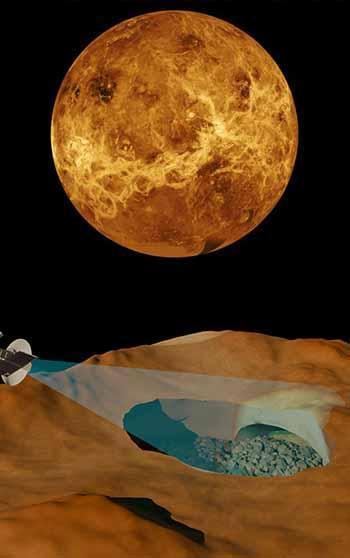 Venüs’te gizli tüneller keşfedildi