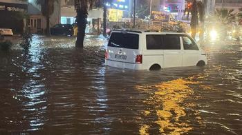 Bodrum’da yağış uyarısının ardından okullara 1 gün ara verildi