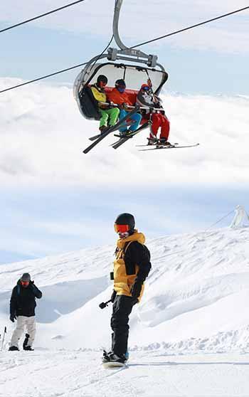 Yıldız Dağı'nda hafta sonu yoğunluğu
