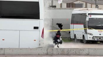 Fünye ile patlatılan valizden kıyafet çıktı