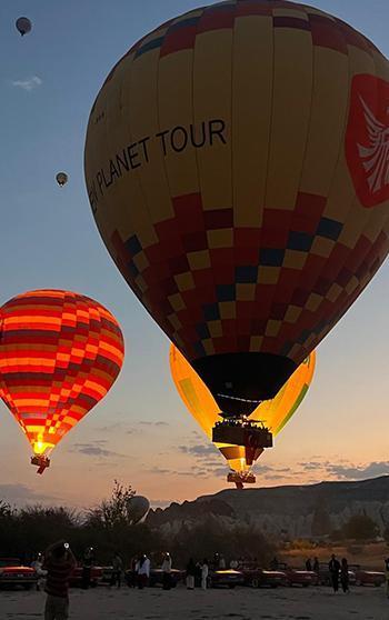 Kapadokya'ya 2025 yılında 4,5 milyon ziyaretçi