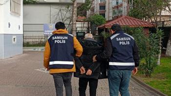 Samsun'da 35 yıl hapis cezası bulunan firari hükümlü yakalandı