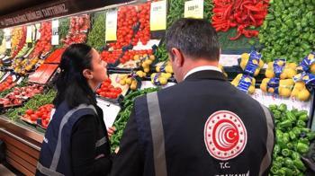 Ticaret Bakanlığı'ndan market denetimi
