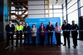 AJet Rotterdam seferlerine başladı