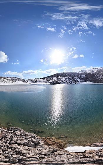 Kuruma tehlikesi olan Sülüklü Göl su ile doldu
