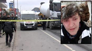 Güngören'de minibüse çarptıktan sonra üzerinden beton mikseri geçen motosikletli öldü