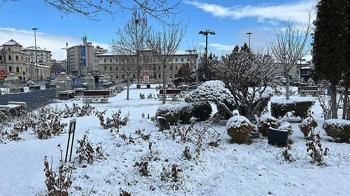 Sivas'ta kar yağışı