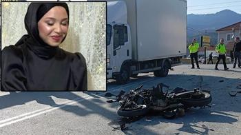 Motosikletiyle kaza yapan Goncagül öldü