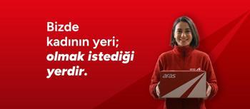 Aras Kargo'dan 8 Mart mesajı: 'Bizde kadının yeri olmak istediği yerdir'