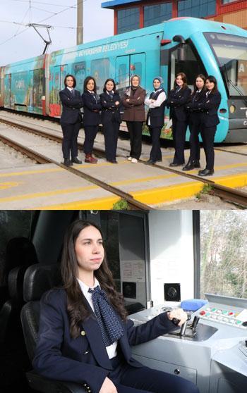 Samsun'un kadın vatmanları