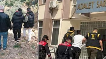 Firari hükümlü kovalamaca sonucu dağlık alanda yakalandı