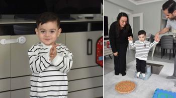 DMD'li Deniz Eymen'in babası: Tek dileğimiz koştuğunu görmek