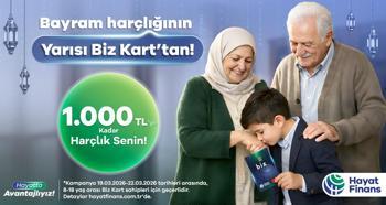 Hayat Finans'tan bayrama özel 'Biz Kart' kampanyası