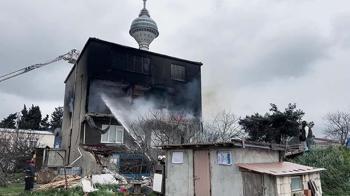 Büyükçekmece'de 3 katlı binada yangın: 3'ü çocuk 6 kişi dumandan etkilendi