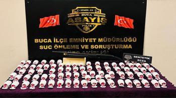 İzmir'de 4 bin 984 sentetik hap ele geçirildi