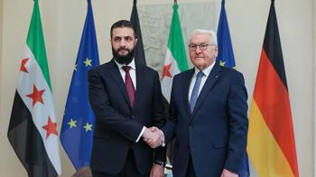 Suriye Cumhurbaşkanı Ahmed Şara, Almanya’da