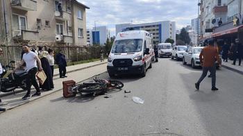 Ordu'da dönüş yapan otomobil ile motosiklet çarpıştı: 1 yaralı