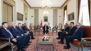 TBMM Başkanı Kurtulmuş, büyükelçileri kabul etti