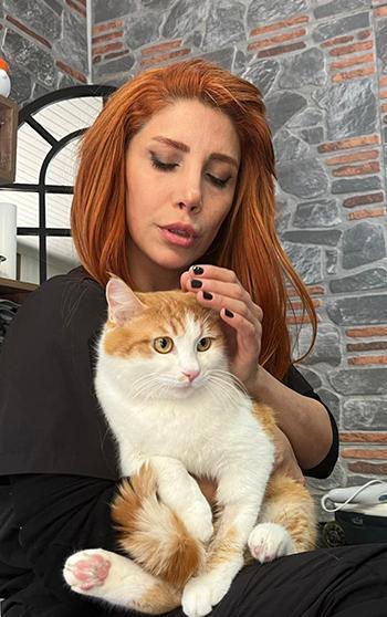 Engelli 3 kedi, veterinerde fizik tedaviyle yürümeye başladı