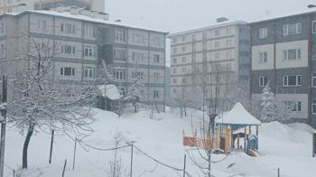 Bitlis’te kar yağışı