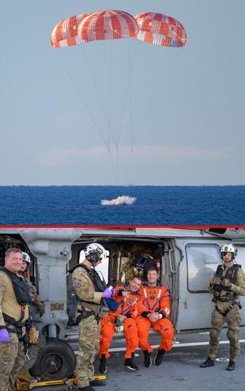 ‘Artemis 2’ mürettebatı Dünya'ya döndü