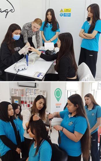 Bu liseyi bitiren öğrenciler güzellik uzmanı olacak