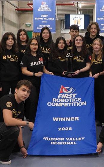 Bahçelievler Anadolu Lisesi 'Balta Robotics’ takımı ABD’de 1’inci oldu, hedef dünya şampiyonluğu