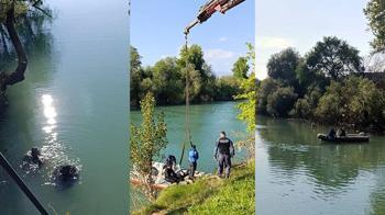 8 gündür kayıp olan zabıta hem karada hem ırmakta aranıyor