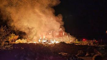 Manisa’da müstakil evde yangın: 1 kişi dumandan etkilendi