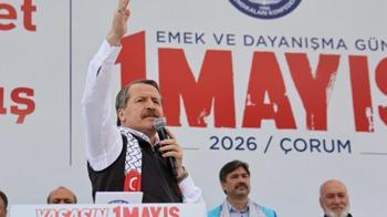 Memur-Sen'den 'Paylaşımda adalet, dünyada barış' mitingi