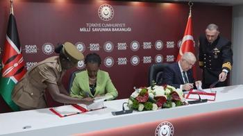 SAHA Expo'da Türkiye ile Kenya arasında savunma iş birliği anlaşması