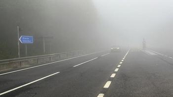 Bolu Dağı’nda sis etkili oldu