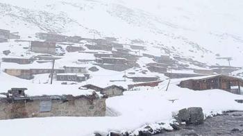 Mayıs ayında Rize’nin yükseklerinde kar yağışı