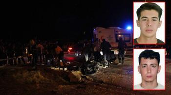 Çöp kamyonuyla çarpışan motosikletteki 2 kişi öldü