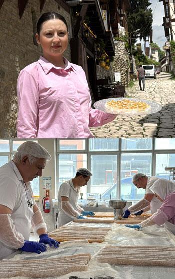 Safranbolu’nun meşhur lokumcularında bayram yoğunluğu