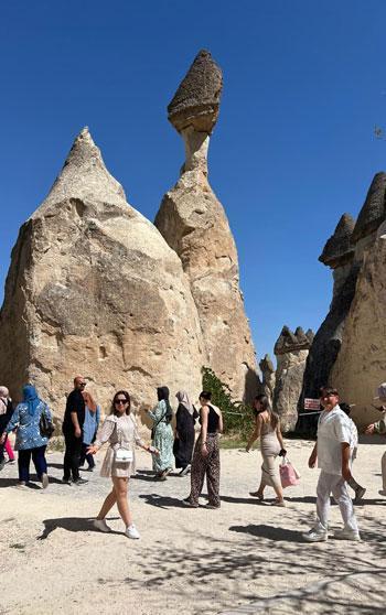 Kapadokya'da bayram tatilinde konaklama tesislerinin doluluk oranı yüzde 80'e ulaştı