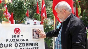Gaziantep’te şehitlik ve mezarlıklarda ziyaretçi yoğunluğu