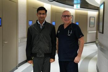 Pakistanlı doktor, kalp ameliyatı için İstanbul’a geldi