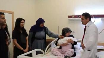 13 yıl sonra çocuk sahibi olan aile, bebeklerine doktorun adını verdi