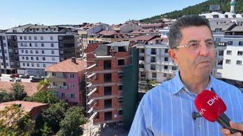 Çekmeköy'de bir binanın eğri durduğu iddiasına ilişkin konuşan Belediye Başkanı Çerkez: Herhangi bir olumsuzluk görülmüyor