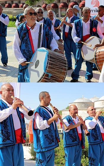 Kırkpınar Yağlı Güreşleri Festivali, geleneksel davul-zurna davetiyle başladı