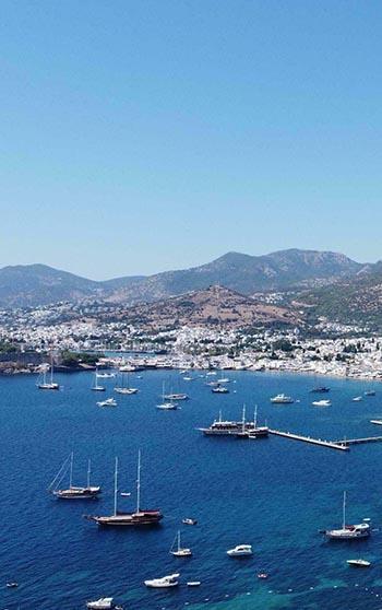 Bodrum'a 6 ayda 350 binden fazla turist geldi, temmuzda otellerde doluluk yüzde 90'a ulaştı
