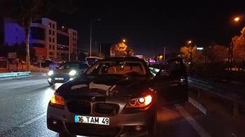 Bursa'da otomobilin çarptığı yaya ağır yaralandı
