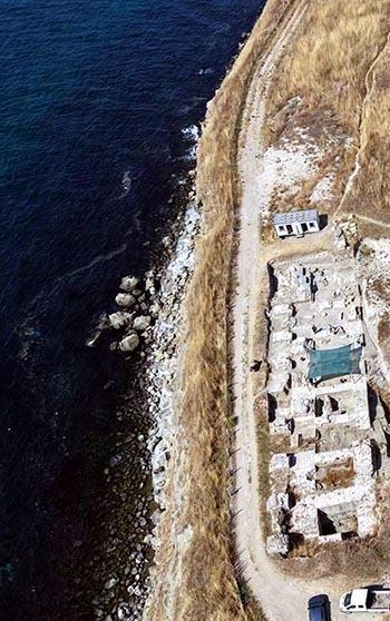 Perinthos Antik Kenti'nde ortaya çıkarılan tiyatroda, Helenistik Dönem'e ait izlere rastlandı