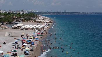 Antalya'da yüksek nem bunalttı
